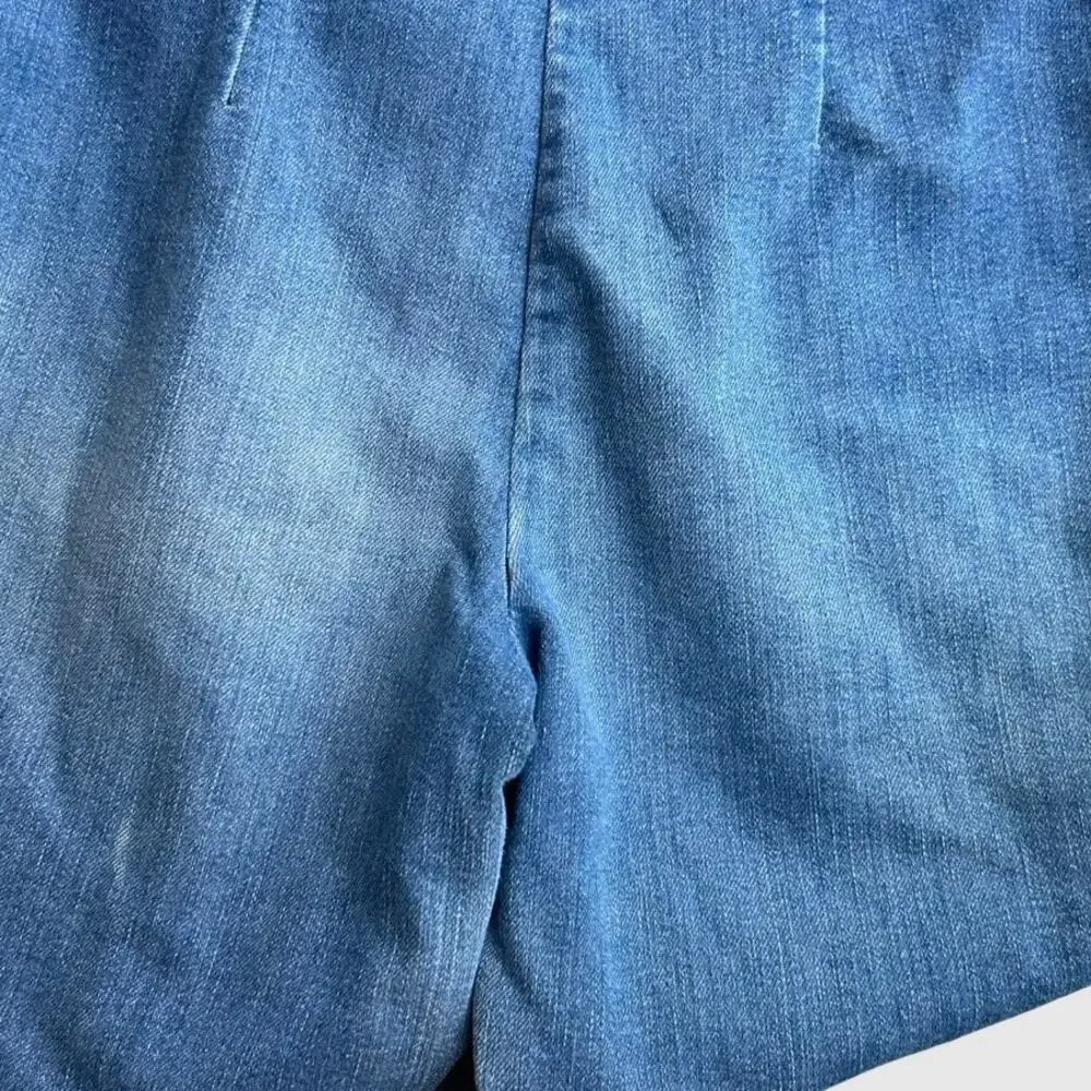Vintage 70s Levi’s Orange Tab Sailor High Rise Wide Leg Patch Pocket Denim Pants